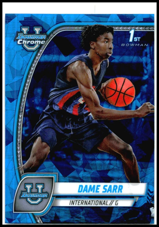 2024-25 Bowman University Chrome Sapphire #17 Dame Sarr