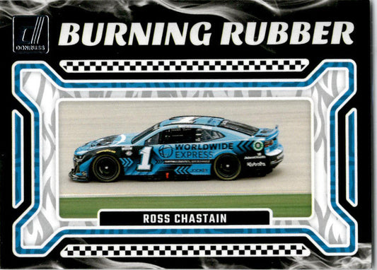2024 Donruss Burining Rubber #18 Ross Chastain