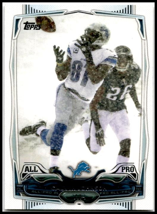 2014 Topps #201 Calvin Johnson Detroit Lions
