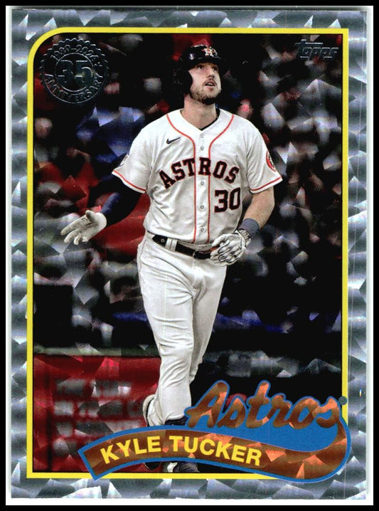 2024 Topps 1989 Topps Baseball 35th Anniversary Foil #89B2-6 Kyle Tucker Astros