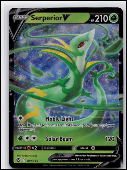 SWSH12: Silver Tempest #007/195 Serperior V