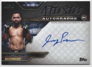 Jonny Parsons #ATT-JPS 2024 Topps Knockout UFC Auto
