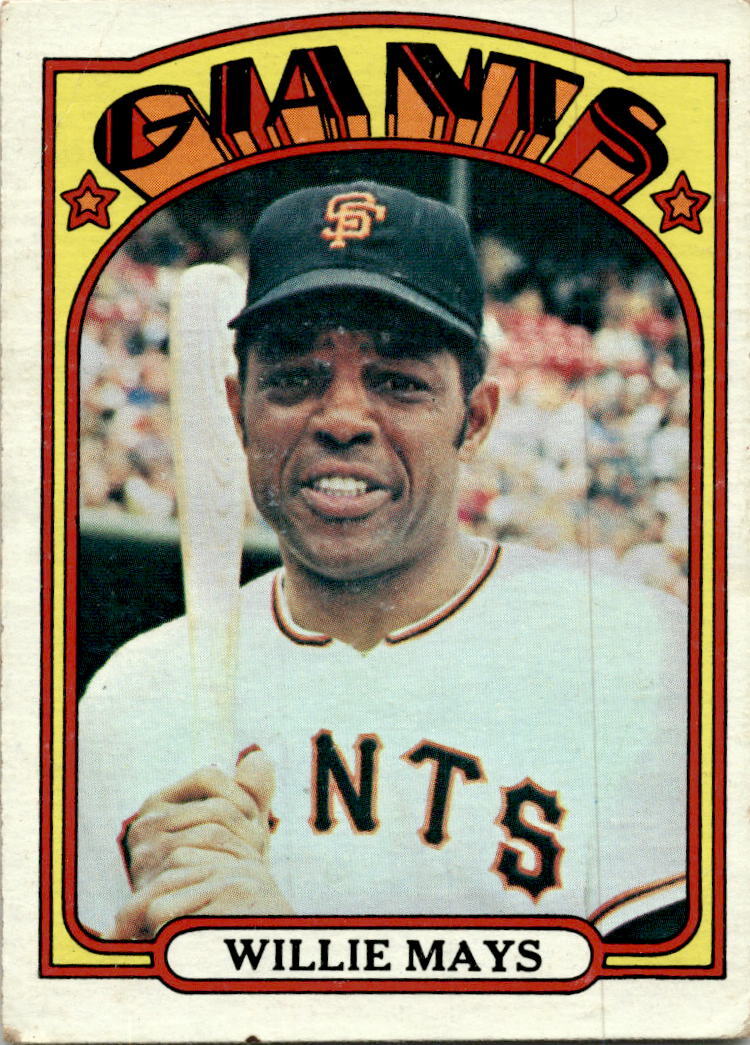 1972 Topps #49 Willie Mays San Francisco Giants