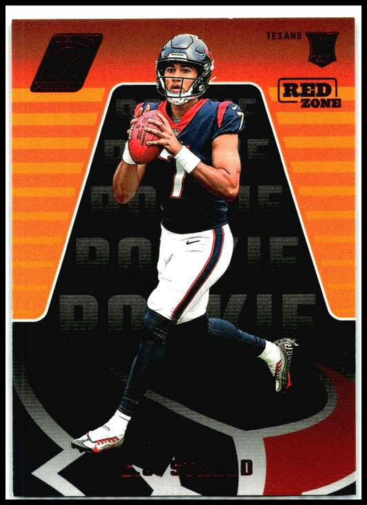 2023 Panini Zenith Red Zone #112 C.J. Stroud Rookie Houston Texans