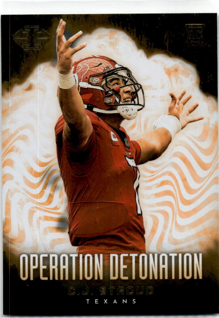 2023 Panini Illusions Operation Detonation #19 C.J. Stroud Houston Texans