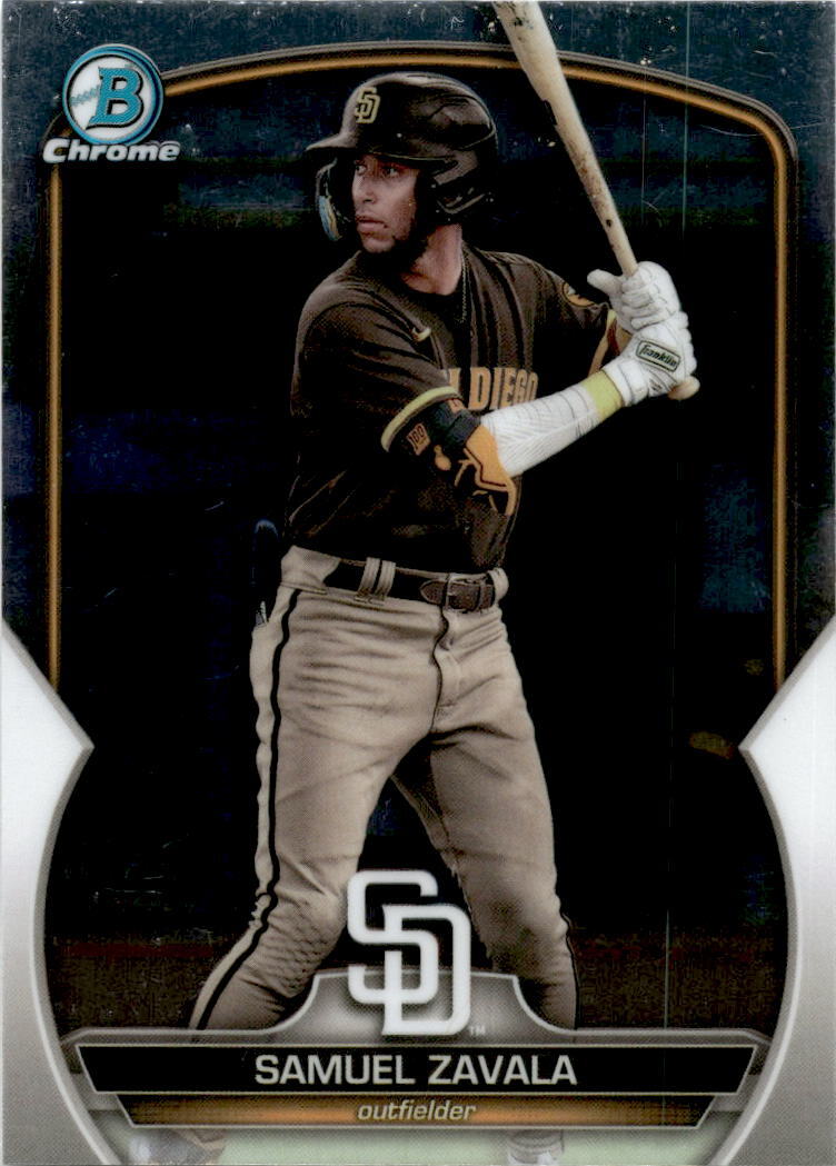 2023 Bowman Chrome #BCP-241 Samuel Zavala San Diego Padres