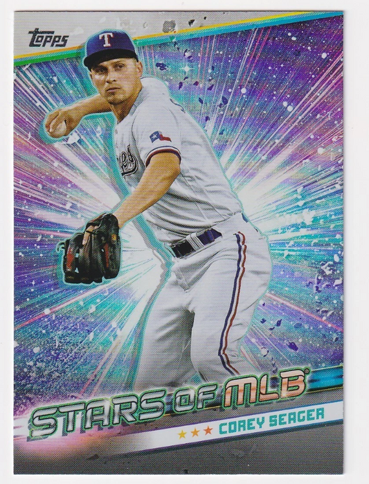 2024 Topps Series 1 Stars of MLB Corey Seager #SMLB-28 Rangers