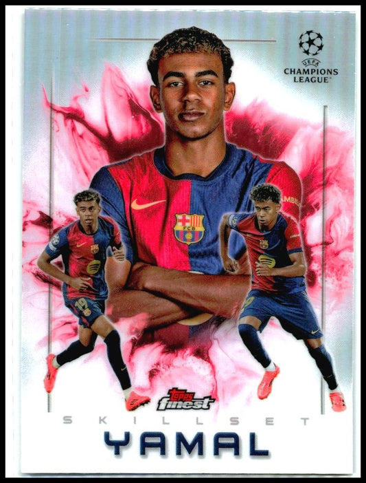 2024-25 Topps Finest UEFA Skllset #SK-3 Yamal