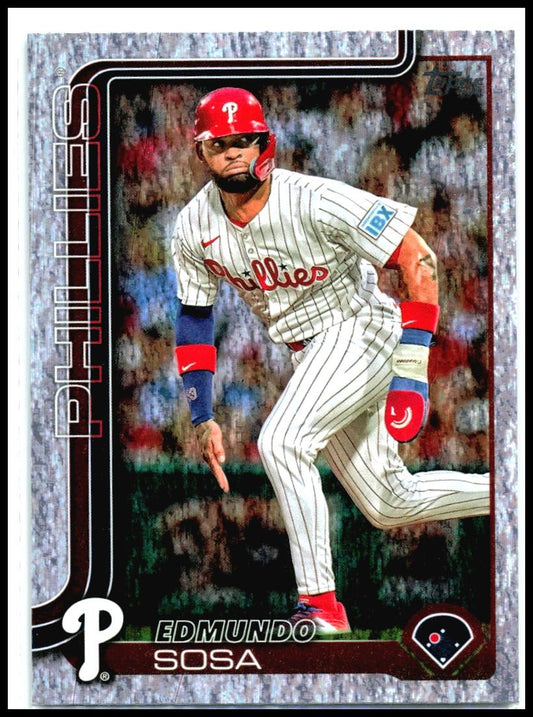 2025 Topps Sandglitter #489 Edmundo Sosa Philadelphia Phillies