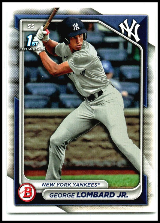 2024 Bowman Prospects #BP-79 George Lombard Jr. New York Yankees