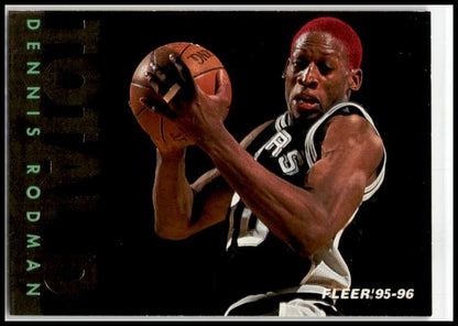 1995-96 Fleer Total D #11 Dennis Rodman San Antonio Spurs
