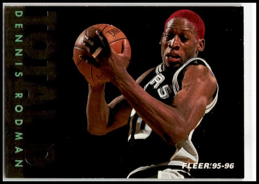 1995-96 Fleer Total D #11 Dennis Rodman San Antonio Spurs