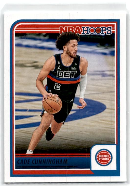 2023-24 Hoops #188 Cade Cunningham Detroit Pistons