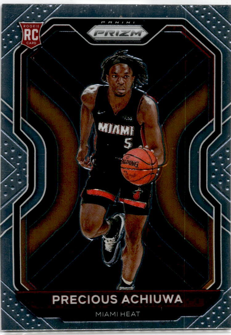 2020-21 Panini Prizm #294 Precious Achiuwa Rookie Miami Heat