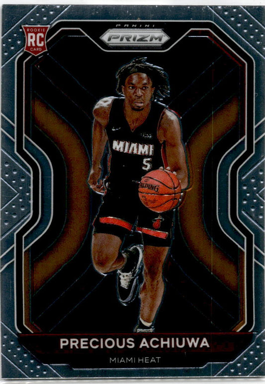 2020-21 Panini Prizm #294 Precious Achiuwa Rookie Miami Heat