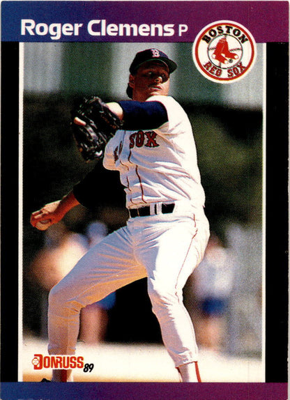 1989 Donruss #280a Roger Clemens Boston Red Sox