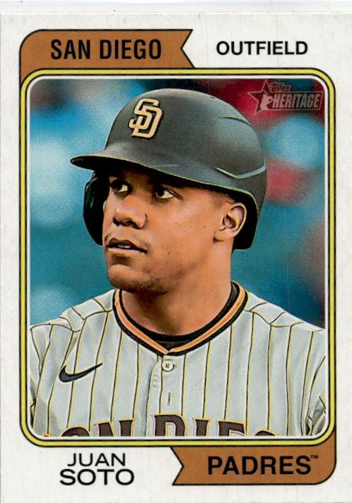 2023 Topps Heritage #364 Juan Soto San Diego Padres