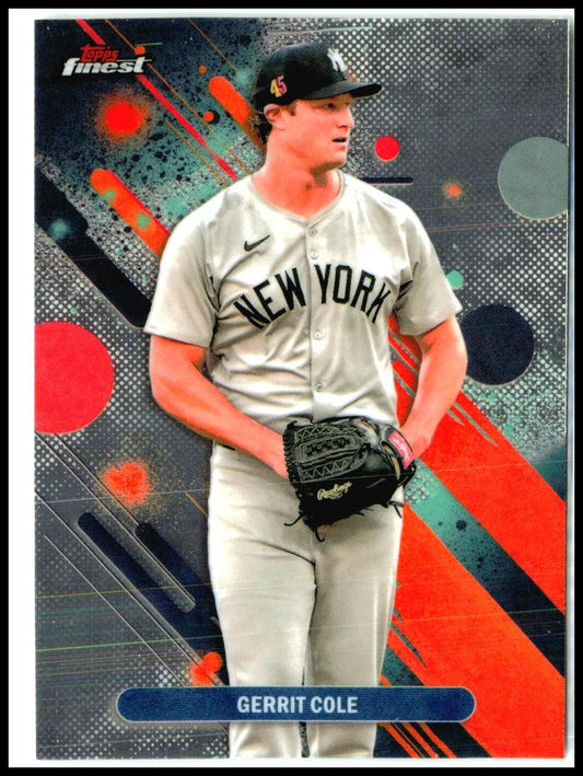 2025 Topps Finest #92 Gerrit Cole Yankees
