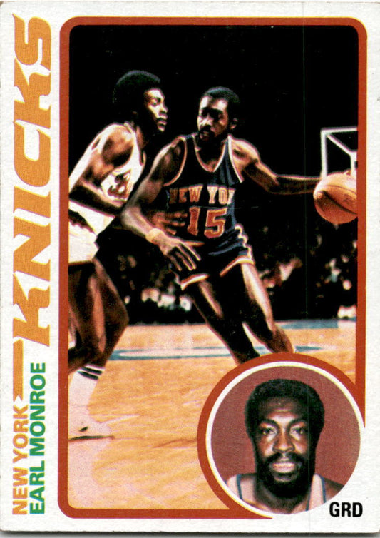 1978-79 Topps #45 Earl Monroe New York Knicks