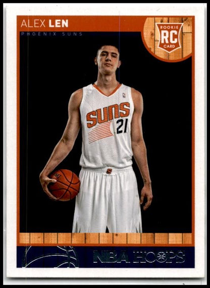 2013-14 Hoops Red Back #265 Alex Len Rookie Phoenix Suns