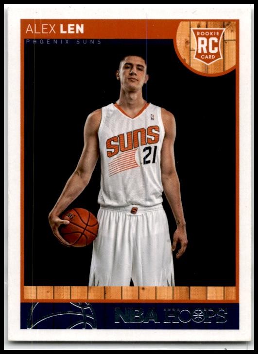 2013-14 Hoops Red Back #265 Alex Len Rookie Phoenix Suns
