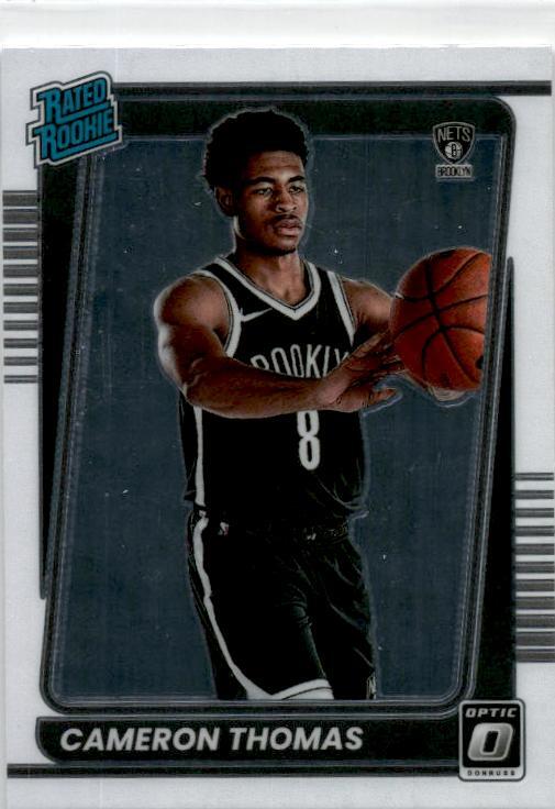 2021-22 Donruss Optic #153 Cameron Thomas Rookie Brooklyn Nets