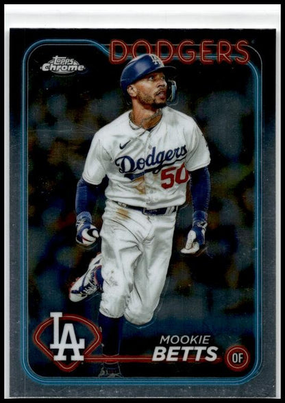 2024 Topps Chrome #296 Mookie Betts Los Angeles Dodgers