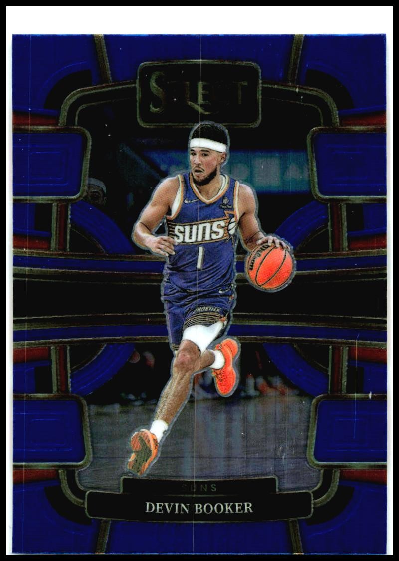 2023-24 Panini Select Blue (Retail Base) #58 Devin Booker Phoenix Suns