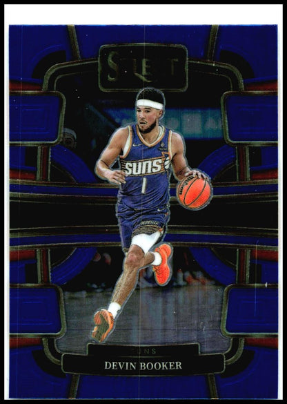 2023-24 Panini Select Blue (Retail Base) #58 Devin Booker Phoenix Suns