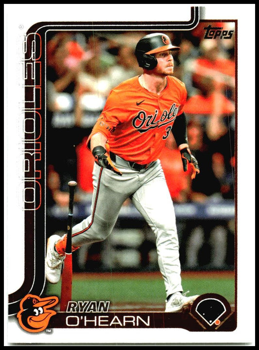 2025 Topps Baltimore Orioles #BAL-10 Ryan O'Hearn Baltimore Orioles