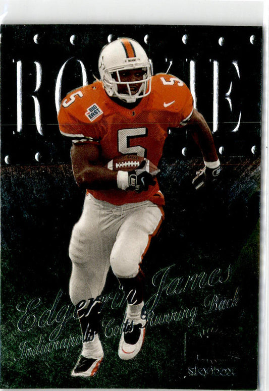 1999 SkyBox Metal Universe #219 Edgerrin James Rookie Indianapolis Colts
