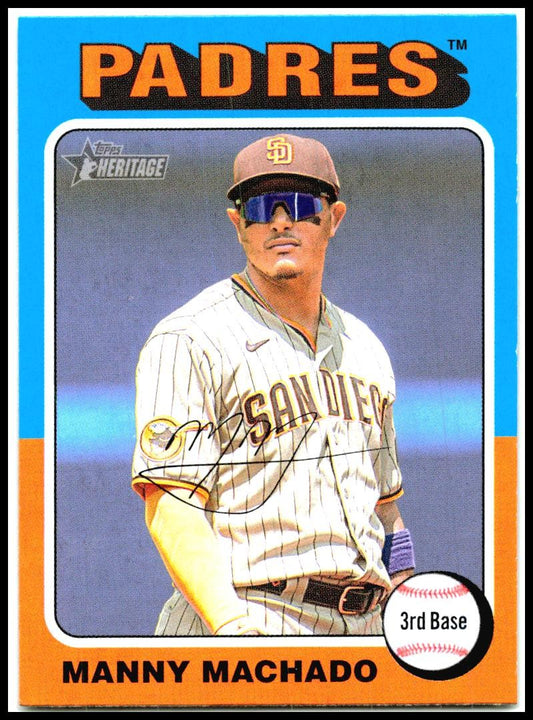 2024 Topps Heritage #175 Manny Machado San Diego Padres