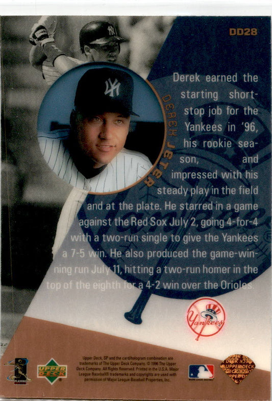 1996 Upper Deck Diamond Destiny #DD28 Derek Jeter New York Yankees