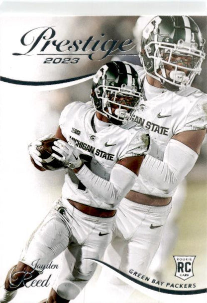 2023 Panini Prestige #348 Jayden Reed Rookie Green Bay Packers