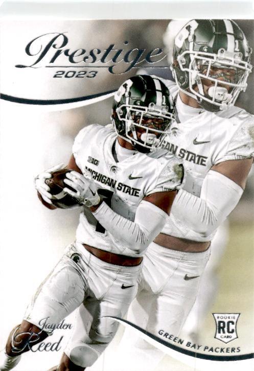 2023 Panini Prestige #348 Jayden Reed Rookie Green Bay Packers