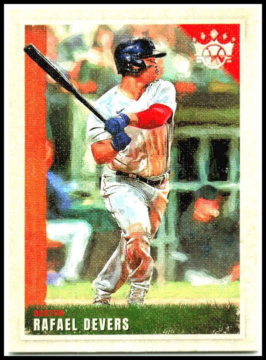 2022 Panini Diamond Kings #41 Rafael Devers Boston Red Sox