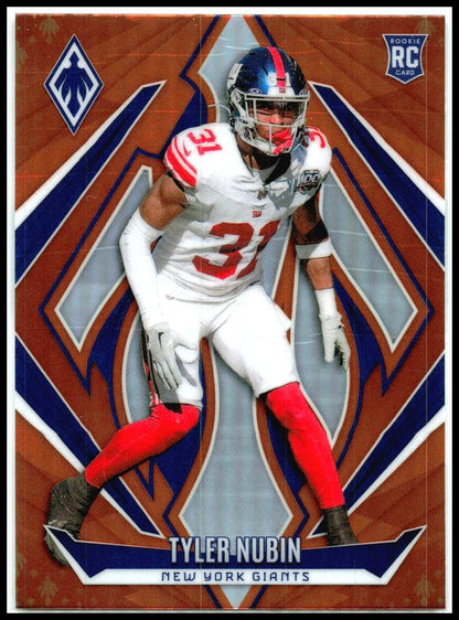 2024 Panini Phoenix Orange Parallel #246 Tyler Nubin Rookie Arizona Cardinals