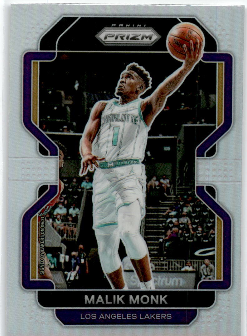 2021-22 Panini Prizm silver #56 Malik Monk Charlotte Hornets