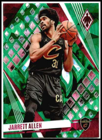2023-24 Panini Phoenix Phoenix Green Ice #73 Jarrett Allen Cleveland
