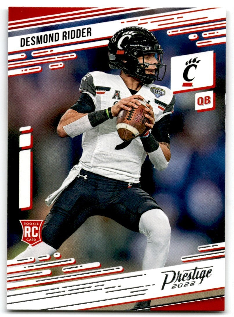 2022 Panini Chronicles Draft Picks Prestige Desmond Ridder Cincinnati Bearcats