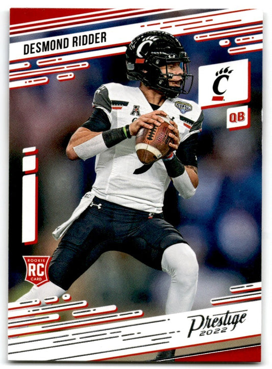 2022 Panini Chronicles Draft Picks Prestige Desmond Ridder Cincinnati Bearcats