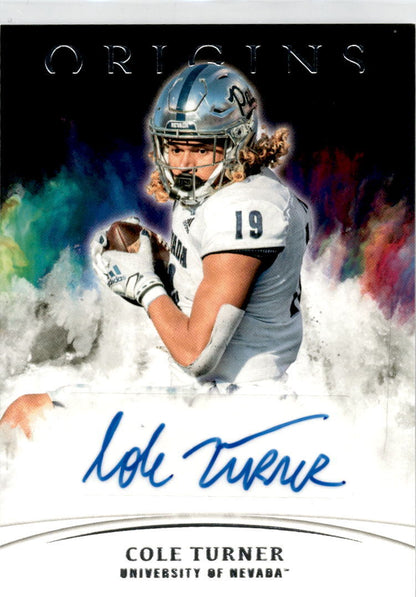 2022 Origins Draft Picks Auto #OA-COL Cole Turner  Nevada Wolfpack / Washington