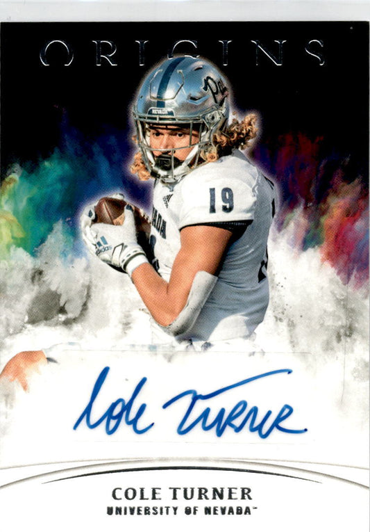 2022 Origins Draft Picks Auto #OA-COL Cole Turner  Nevada Wolfpack / Washington