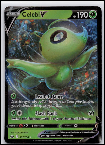 SWSH06: Chilling Reign #007/198 Celebi V