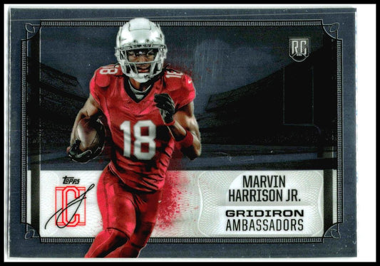 2024 Topps Signature Class Gridiron Ambassadors #GA-5 Marvin Harrison Jr.