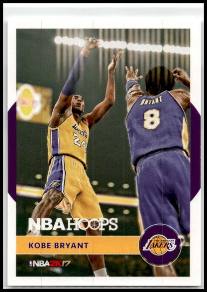 2016-17 Hoops Kobe 2K17 #6 Kobe Bryant Los Angeles Lakers