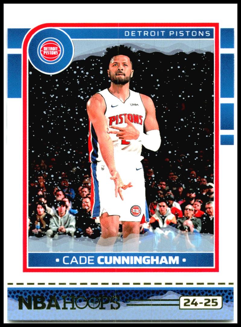 2024-25 Hoops Winter #194 Cade Cunningham Detroit Pistons