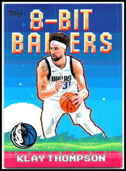 2025-26 Topps 8-Bit Ballers #8B-15 Klay Thompson Dallas Mavericks