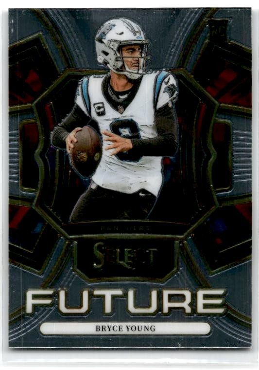 2023 Panini Select Select Future #FUT-BYO Bryce Young Carolina Panthers