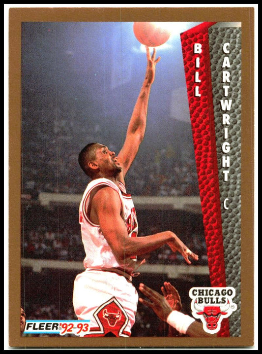 1992-93 Fleer #29 Bill Cartwright Chicago Bulls